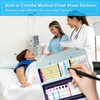 Nursing Clipboard - Foldable Aluminum 3 Layers Edition with Cheat