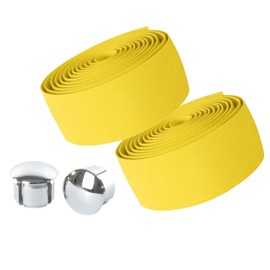 VELOX MAXICORK KIT677005 Cork Type Bar Tape, Yellow