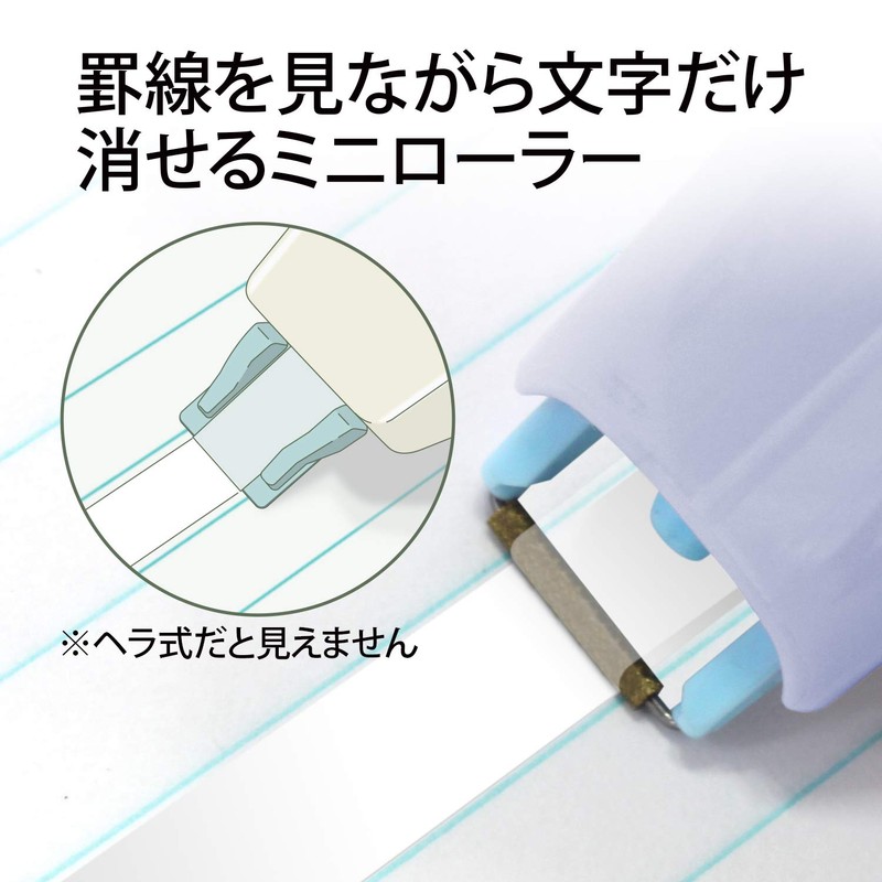 プラス 修正テープ ホワイパー PT 本体 6mm 1個 交換テープ 6mm 3個