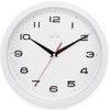 Acctim 92/301 Aylesbury Wall Clock, White