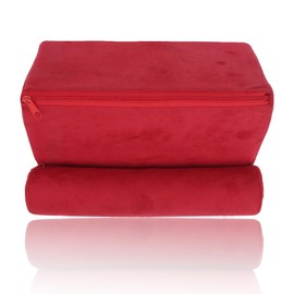 flexman Tablet Cushion Holder, Multifunctional, Portable, Foldable Tablet Softpad Dock, Made of Suede Fabric, Soft Tablet Stand for Tablet Computer, E Reader, Smartphones