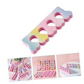 Healvian 90pcs Protector Shiny Nail Separator Professional Manicure Toe Separators