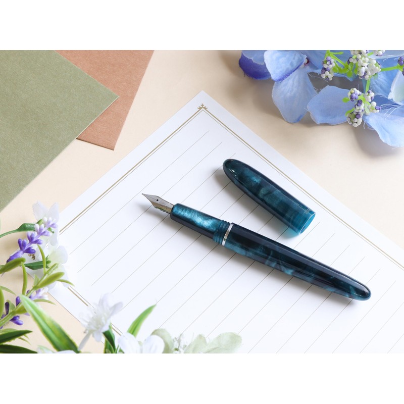 WANCHER MOFU Blueberry, Fountain Pen (M Medium Point)
