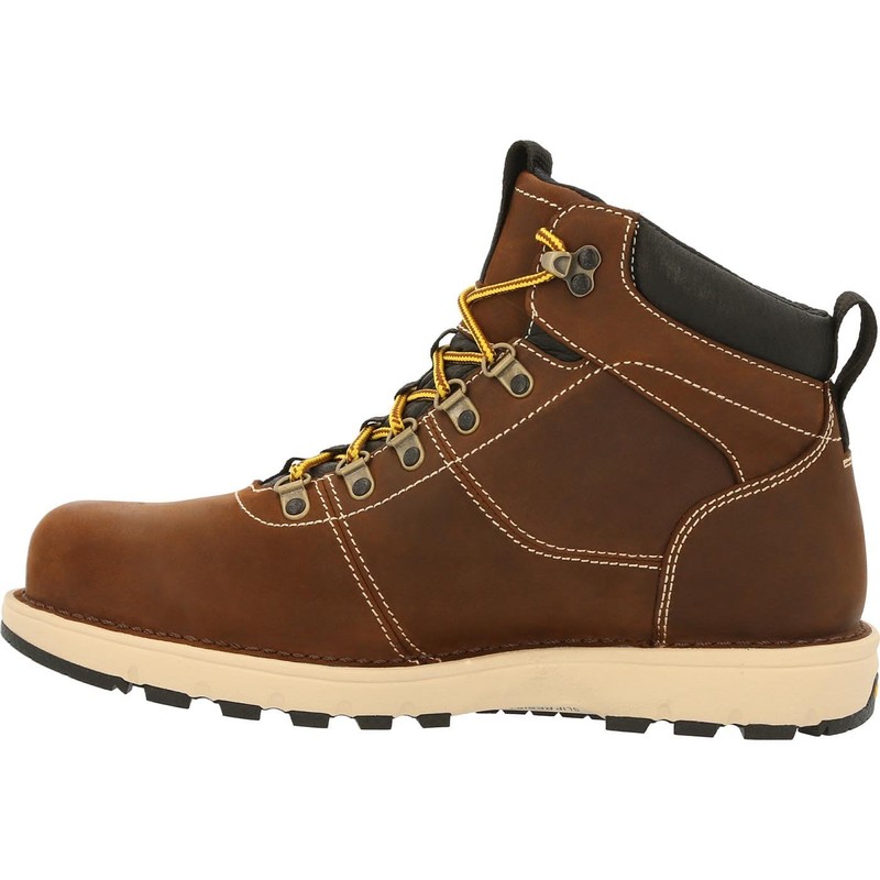 ROCKY Legacy 32 Composite Toe Waterproof Work Boot, Brown, Size