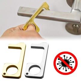 Mildily Hand Hygiene Keyring Door Handle Opener, Anti-Microbial Hand Hygiene Door Opener