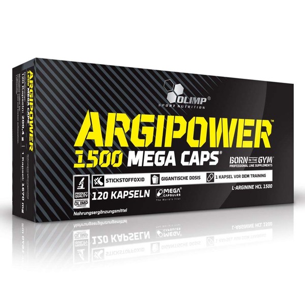 Olimp Argi Performance 1500, 120 Mega Caps (Pack of 3)