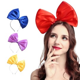 Large Bow Headband for Women, Hair Band, Fashion Hair Accessories, Perfect for Parties, Birthday, Theme Party, Carnival and Cosplay, Hair Band Headpiece for Women, Headband with Bow, Green