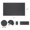 sourcing map 25pcs Sandpaper 220 Grit 9 x 5.5 Inch