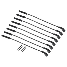 ACROPIX Car Spark Plug Coil Wires Ignition Coil Harness Cable 7mm Fit for Dodge Dakota Durango for Ram 1500 V8 4.7L No.5149051AC - Pack of 8