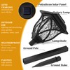 GIGALUMI Solar Lights Outdoor Waterproof, 6 Pack LED Solar Garden