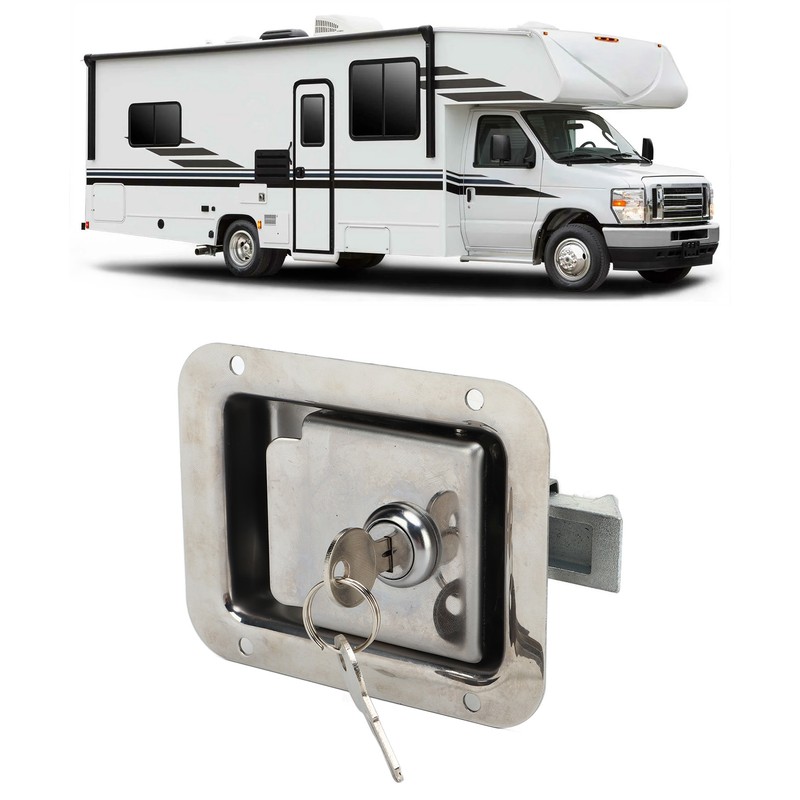 Paddle Handle Latch 304 Stainless Steel Heavy Duty RV Door