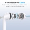 1 Hora Audífonos Inalámbricos Bluetooth In Ear con Control Táctil