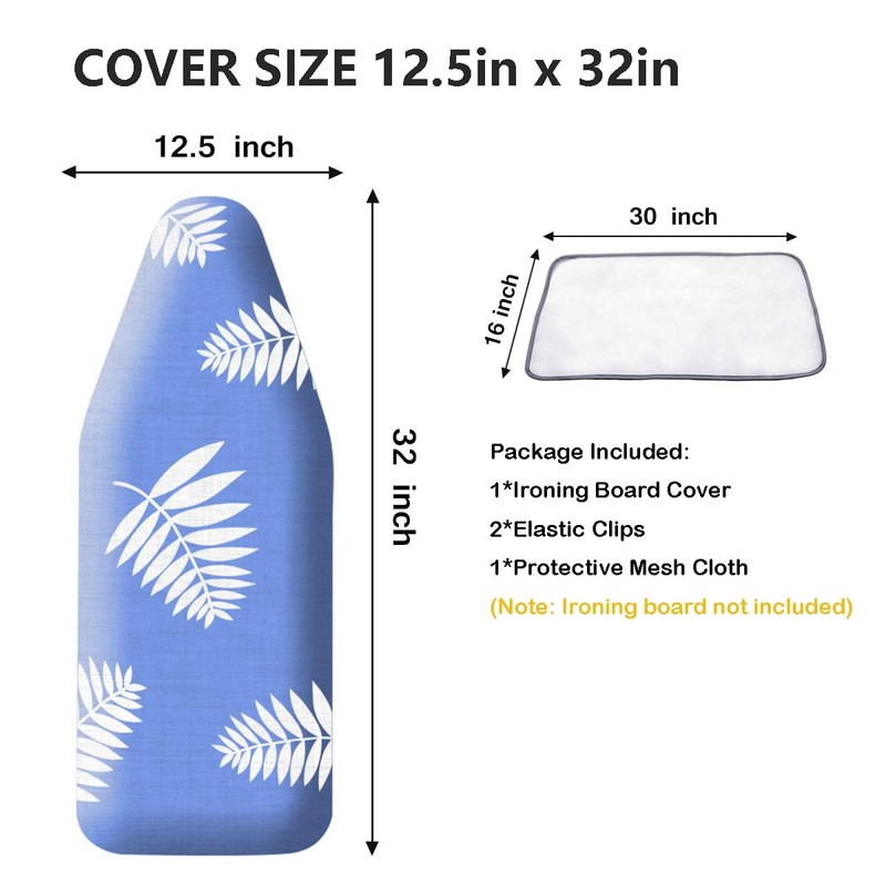 SheeChung 12.5 x 32 Inch Mini Ironing Board Cover -