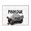 Makoroni - Parkour Run Runner - Jigsaw Puzzle 30 pcs,