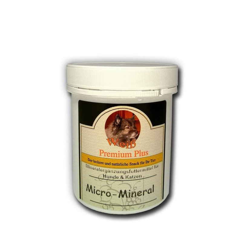 Weiß-Premium Micro-Mineral 150g Tin