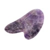 Natural Amethyst Double Head Jade Stone Roller & Guasha Scrapping