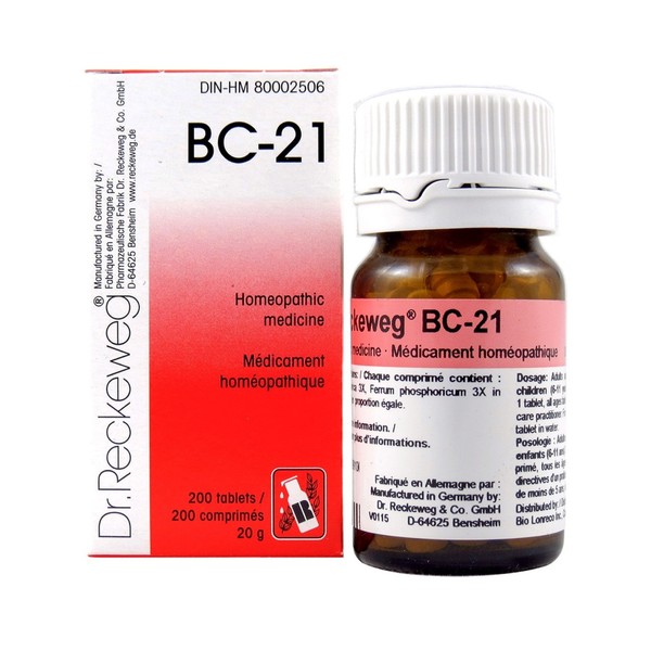 Dr. Reckeweg Dr Reckeweg BC21 - 200 Tablets
