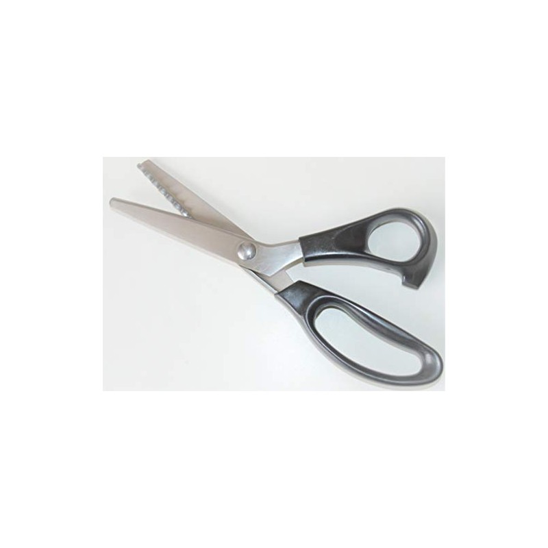 HONGBE Fabric Pinking Scissors with Scallop Edge. Perfect for Tailoring