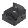 Alloy Quick Release Plate Adapter with 3/8in to 1/4in Screw