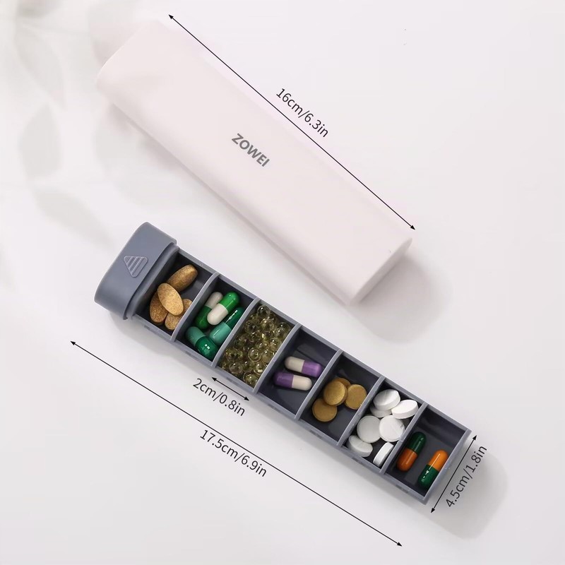 Pill Box Pill Box Small for Travelling, Pill Box for