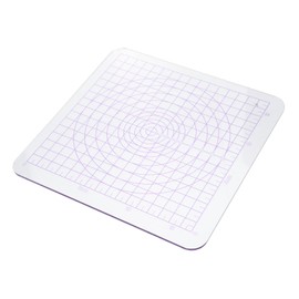 SEWACC Transparent Acrylic Clay Rolling Board Square Sculpting Surface for DIY Pottery Handcrafts Lightweight Portable Essential Modeling Clay Tool