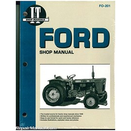 FO-201 Ford Fordson Tractor Repair Manual Dexta, Super Dexta, Major Diesel, Super Major