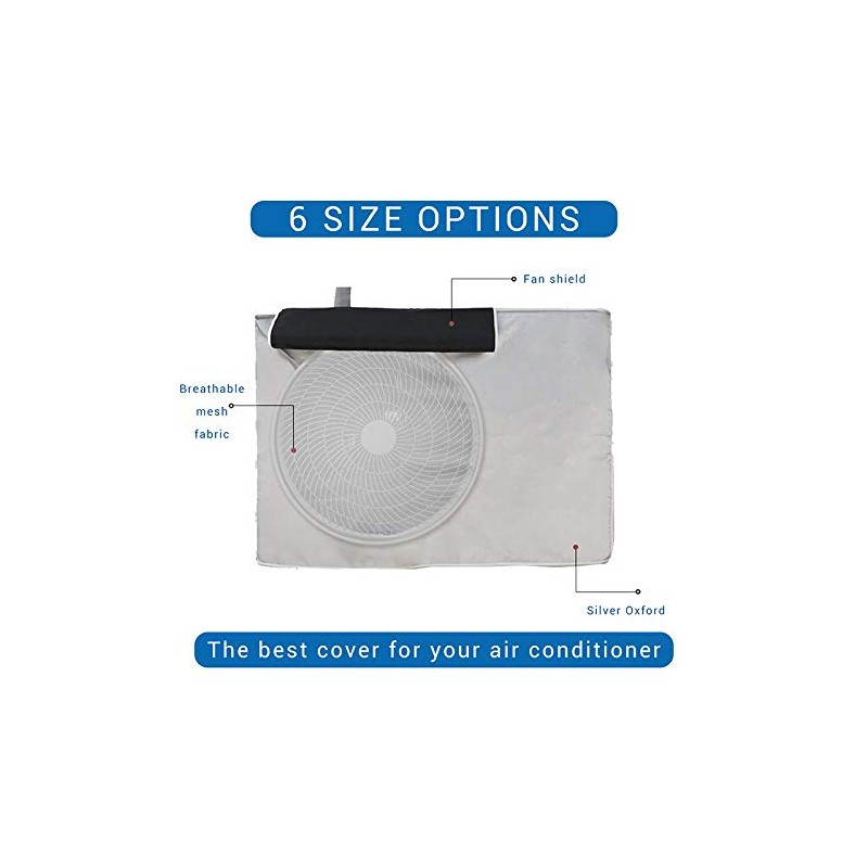 Stecto Air Conditioning Cover Dustproof Waterproof UV Protection Outdoor Window