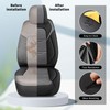 YORKNEIC Seat Covers for Nissan Rogue 2010-2024 2025:2 Row 5