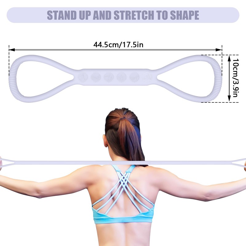 2025 Upgraded Figure 8 Resistance Band for Physical Therapy, Shoulder