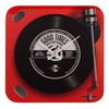 Widdop Musicology Red Record Player Wall Clock - 30cm