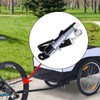 Universal Bicycle Trailer Hitch,Bike Trailer Coupler Attachment Release Steel Linker