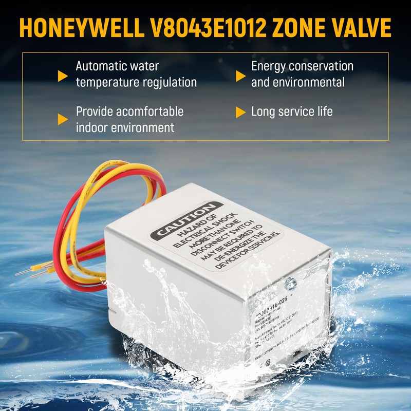 V8043e1012 Zone Valve Replacement for honey-well Zone Valve Motor V8043E