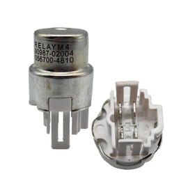 90987-02004, 056700-4810 Relay Multi Use Cooler Ac Compressor Fan Relay for Toyota 4Runner Celica Corolla Horn Window Cut-Off Relay 90080-87001, 056700-5260 Four Pins 12V 22A