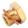 Pressure Temperature Meter Transmitter Adapter, Universal 1/8" NPT to M14x1.5