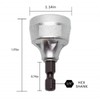 Buyohlic Heavy-Duty Deburring Chamfer Tool with Sharp Tungsten Carbide Blades
