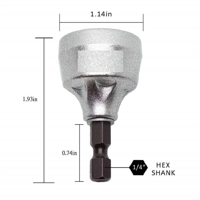 Buyohlic Heavy-Duty Deburring Chamfer Tool with Sharp Tungsten Carbide Blades