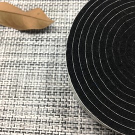 Tetedeer Floor Scratch Prevention Tape, Freely Cut to Use, Width 1.6 inches (4 cm), Length 78.7 inches (200 cm) (Black)