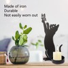 Home Decor Candlestick Durable Cat Candle Holder Decorative Candlestick Holder