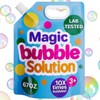 Klevly 67 oz Iridescent Bubble Solution Refill | Non-Toxic Quick
