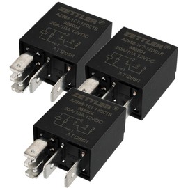 (Pack of 3) American Zettler Fuel Pump Relay Replace Part for 4671168E 72472M