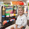 SURDOCA Upgraded Car Organizer with 11-inch Tablet Holder, 8 Pockets,
