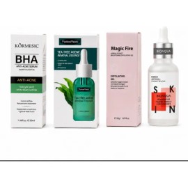 Antiacné Facial Kit Sueros 4 Pasos