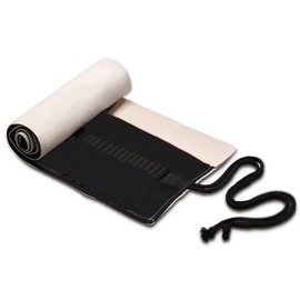 Yitexin 72 Slots Canvas Pencil Roll Wrap, Handmade Roll-Up Canvas Pencil Wrap, Colouring Pencils Wrap, for Artists Painting, Sketchcrafter, Student