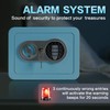 0.23 Cubic Feet Safe Box, Small Safe W/Fireproof Bag, Keys