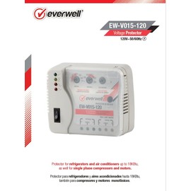 Voltage Surge Protector for AIR Conditioner Inverter 115V – 50/60Hz Single Phase (EW-V015-120)