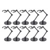 10 Sets Doll Stands Display Holders Action Figure Stand Mini