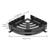 Shower Corner Shelf-Drilling Installation, Bathroom Shelves, Rustproof Thickened Stainless steel,