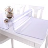 NECAUX Custom Multi-Size 1.5mm Thick Clear PVC Table Cover Protector