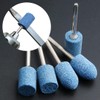 100 Pieces Whetstone Bit Set with 3mm Shank and 4mm
