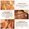 Shimmer Face And Body Oil,Silky Glow Body Glitter Cream Liquid
